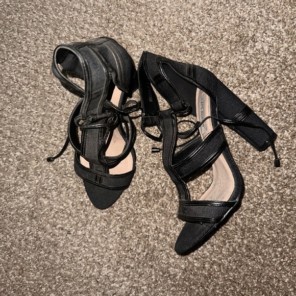 Jeans material heels, size is 8 from Cape Robbin - Picture 2 of 5